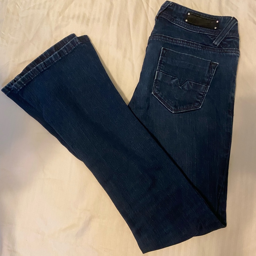 Bellbottom Dark Denim Jeans